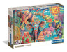 Clementoni - Clementoni Legpuzzel Elephants\` Carnival 500st.