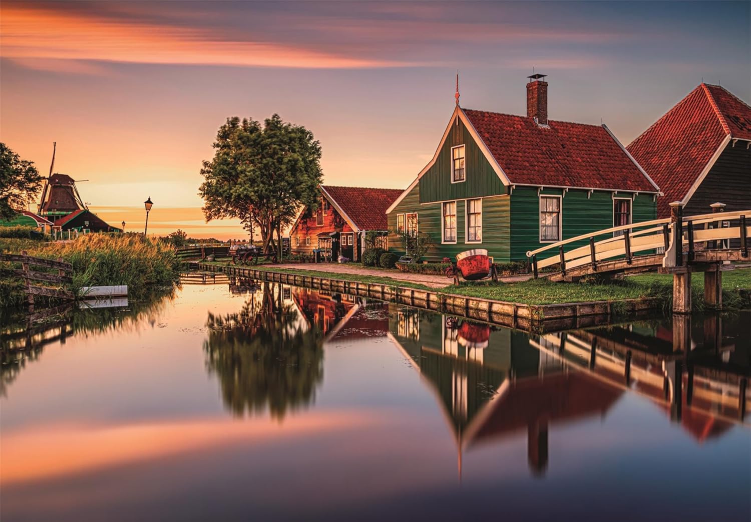 Clementoni - Clementoni Legpuzzel Zaanse Schans 1500st.