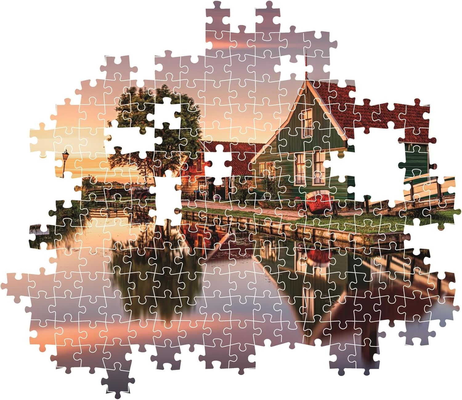 Clementoni - Clementoni Legpuzzel Zaanse Schans 1500st.