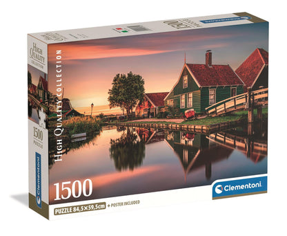 Clementoni - Clementoni Legpuzzel Zaanse Schans 1500st.