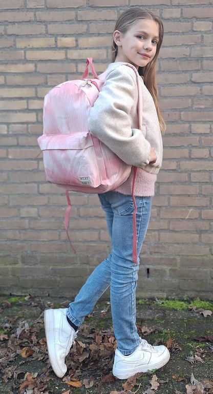 Milky Kiss Sac À Dos Bold Style, Backpack Unisex Adulto, Rosa, Talla única