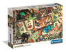 Clementoni -35581-Puzzel 500 HQC De Compacte Doos van de Vlindercollector
