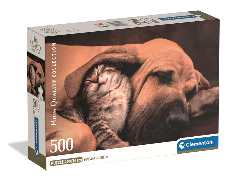 Puzzel 500 HQC CUDDLES COMPACT BOX