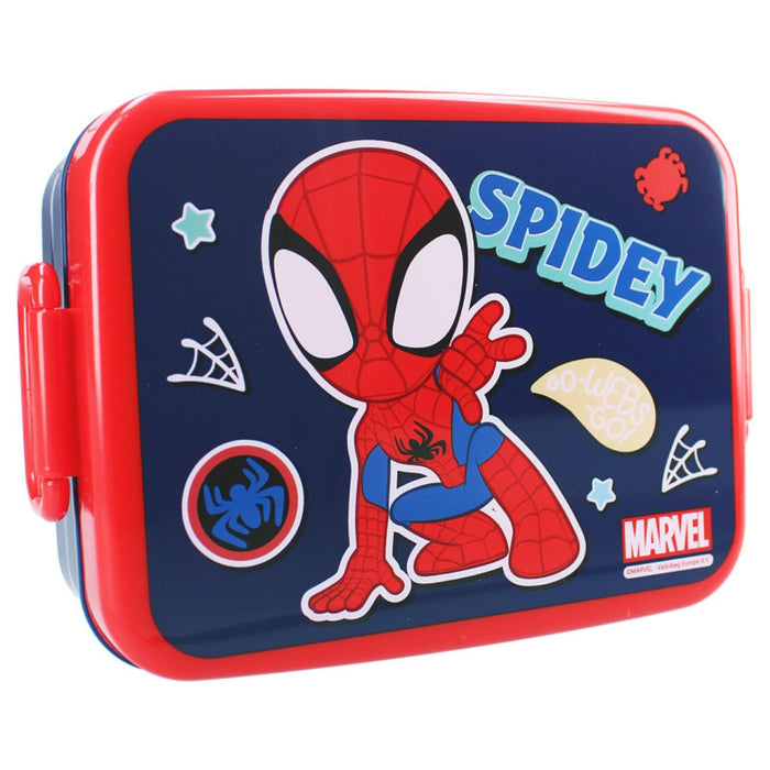 Vadobag Lunch Box Spidey Lunch Bunch 16 x 13 x 5 cm, rosso e blu