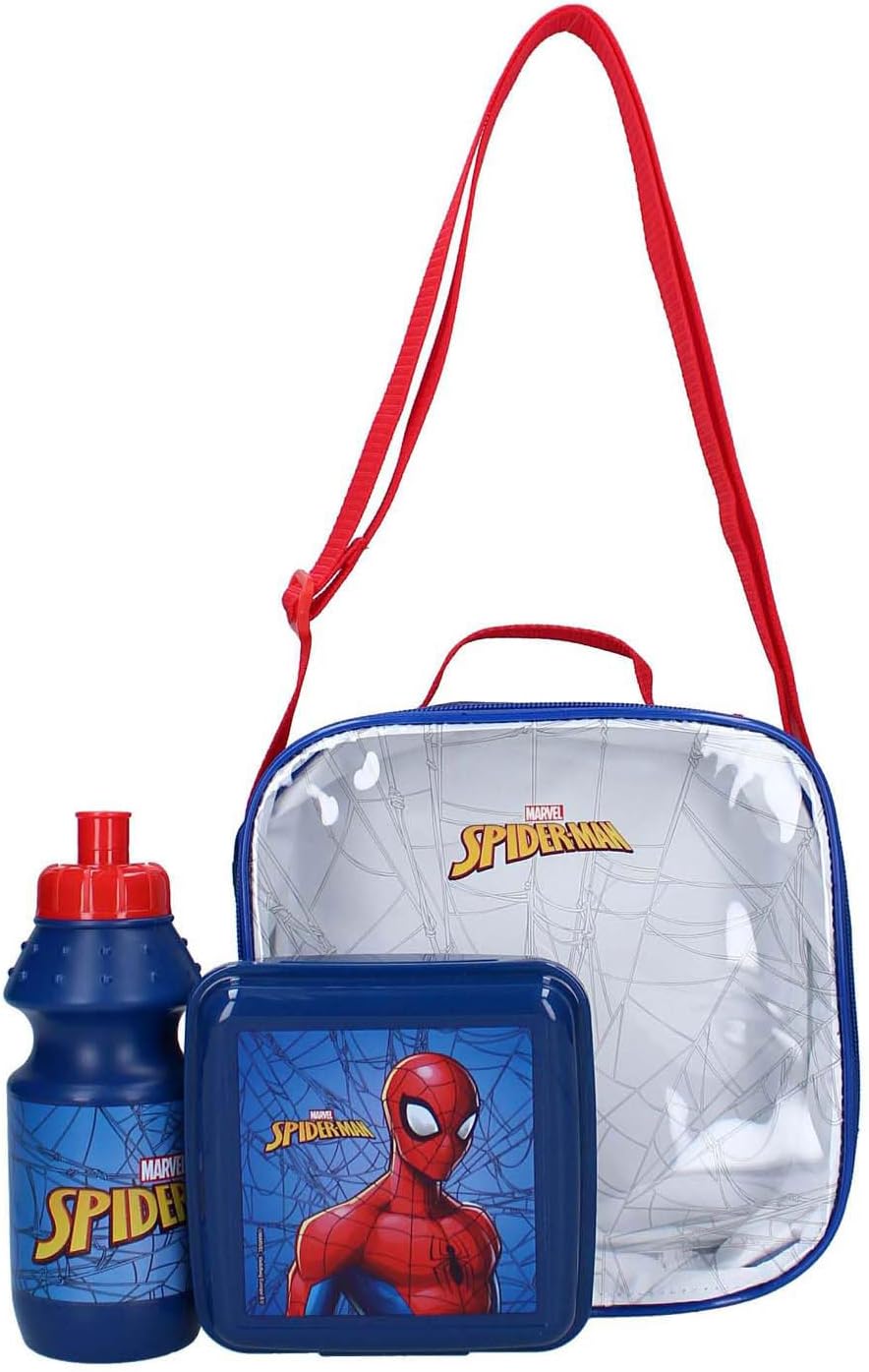 Vadobag Spiderman Lunch Bag Shoulder Bag Squeeze The Day Blue Child