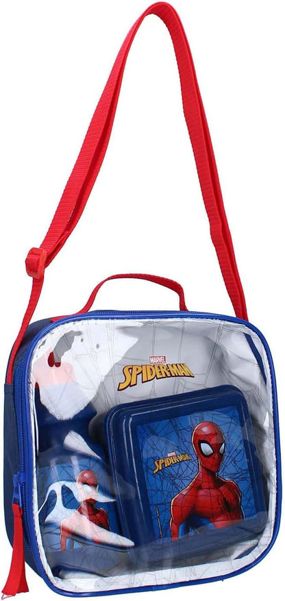 Vadobag Spiderman Lunch Bag Shoulder Bag Squeeze The Day Blue Child
