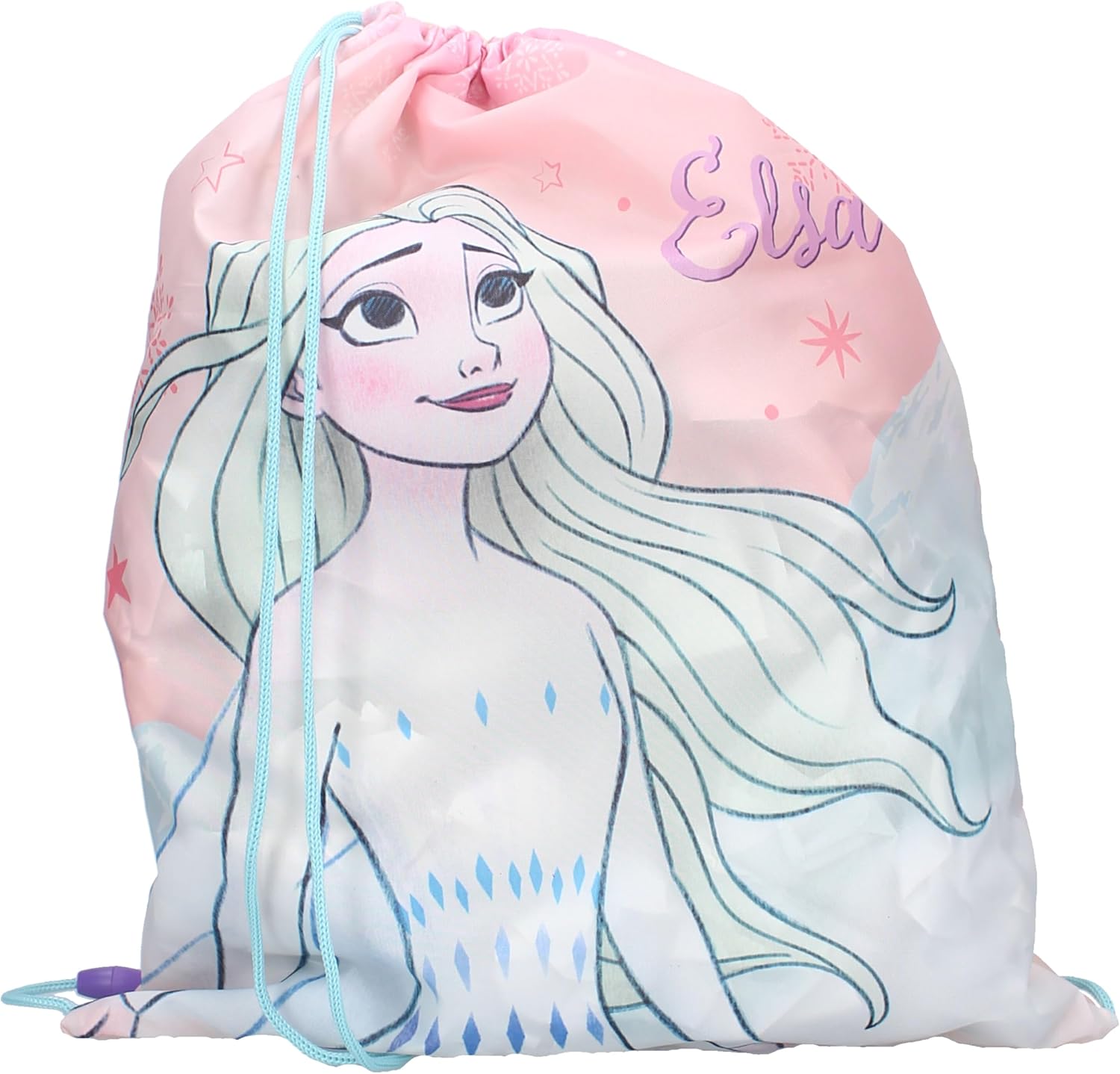 Vadobag Sacca sportiva Frozen II It's All Magic, 44 x 36 cm, Colore: rosa., 44x36x1 cm