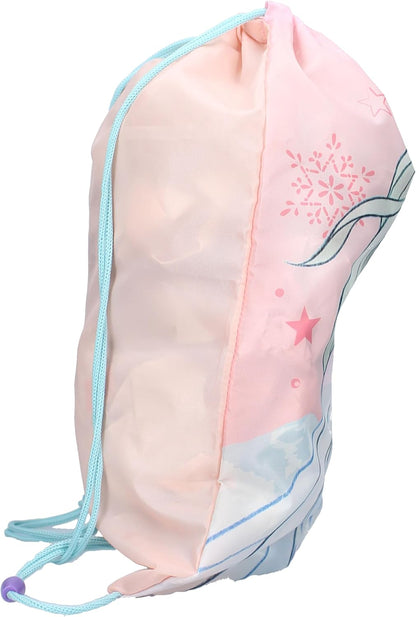Vadobag Sacca sportiva Frozen II It's All Magic, 44 x 36 cm, Colore: rosa., 44x36x1 cm
