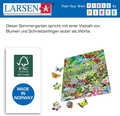 Selecta - Larsen Legpuzzel Dieren - Vlinders 42st.