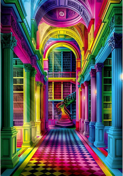 Clementoni Colorboom Athenaeum Puzzel 1000 stukjes, 37062