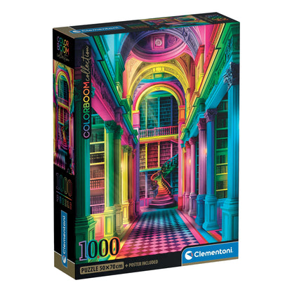 Clementoni Colorboom Athenaeum Puzzel 1000 stukjes, 37062