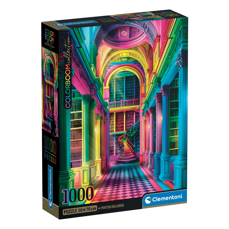 Clementoni Colorboom Athenaeum Puzzel 1000 stukjes, 37062