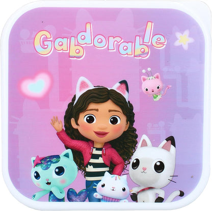 Vadobag - Gabby\`s Poppenhuis Broodtrommel 3-in-1 Fresh Bites