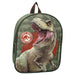 Vadobag JURASSIC WILD Dinosaurier T-REX 3D - Rucksack für Kinder | Schule | Kindergarten - Farbe Grün - Maße 32 x 26 x 11 cm, grün, Einheitsgröße