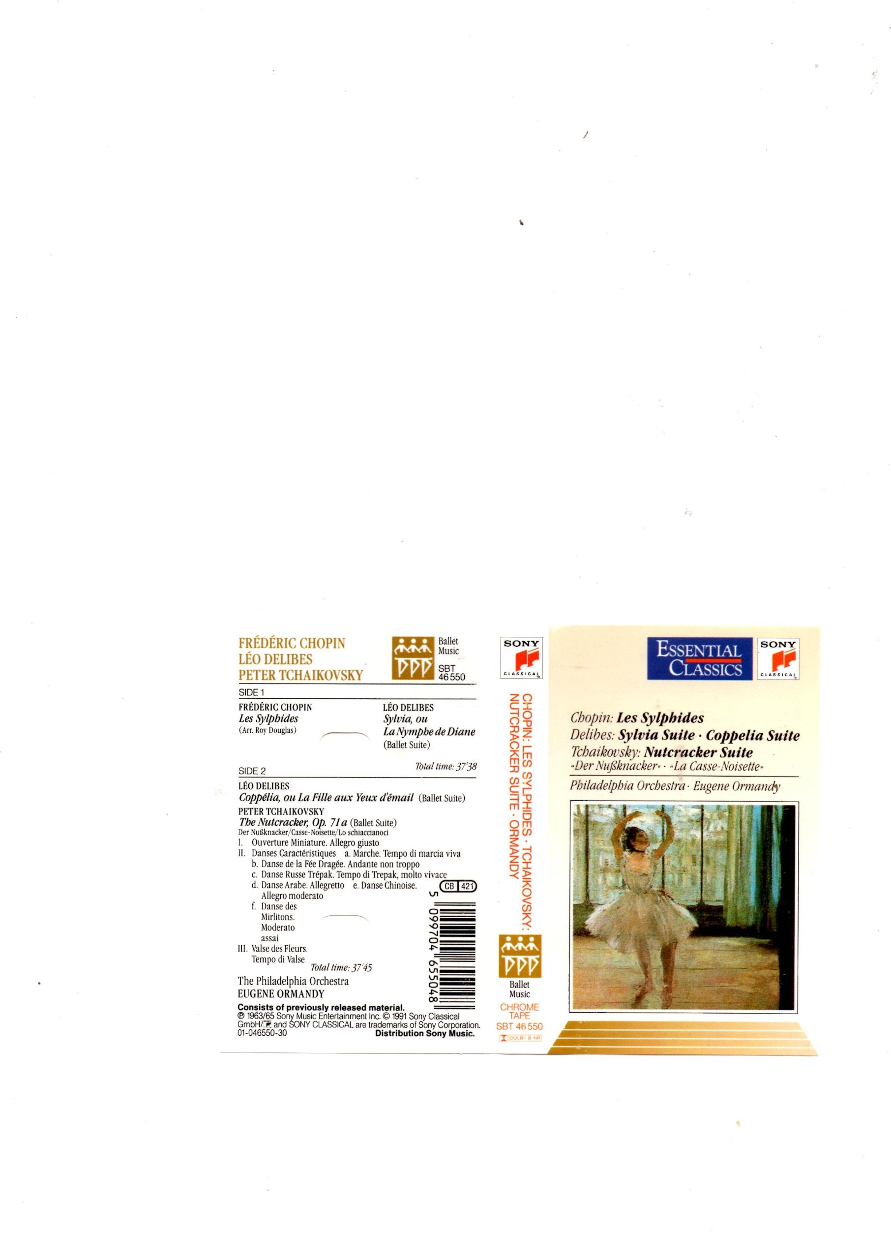 Les Sylphides / Sylvia Suite / Coppelia Suite / Nutcracker Suite