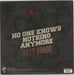 No One Knows Nothing Anymore / Song Of The Iceberg