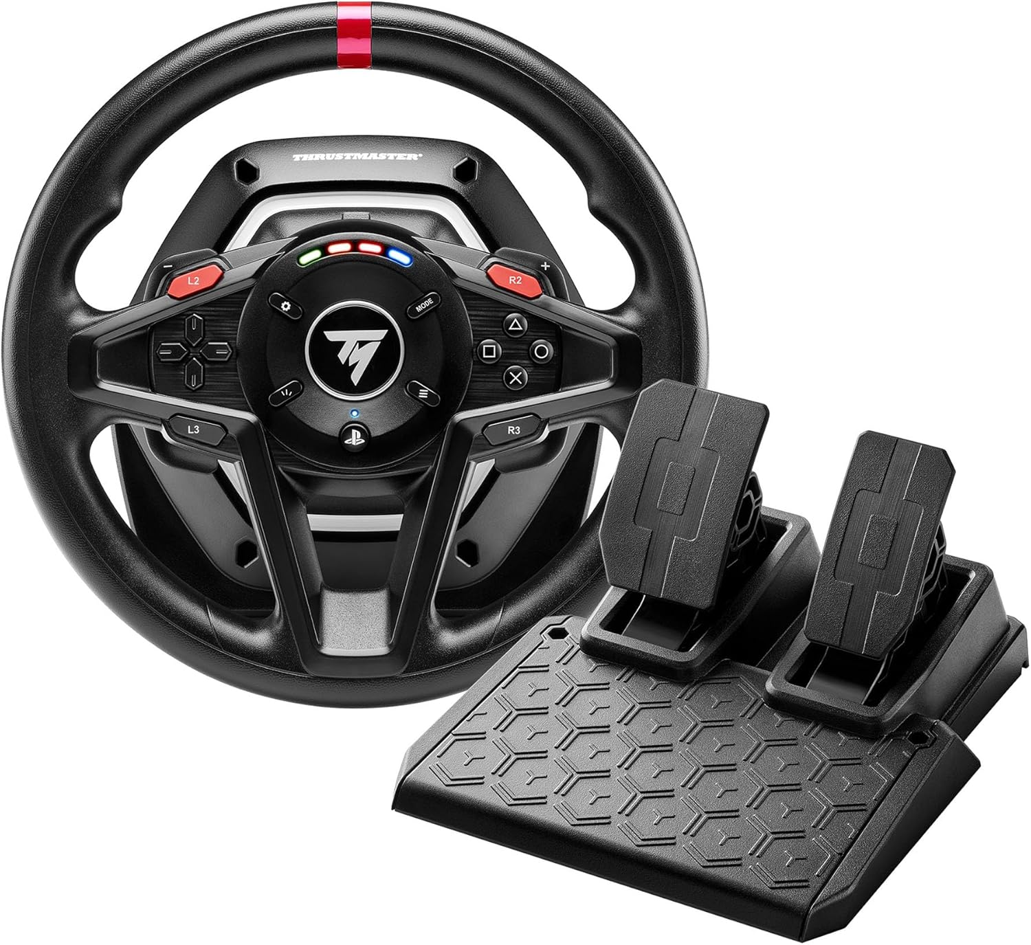 Thrustmaster T128 SimTask Pack, Volante T128, Sistema di Aggancio Steering Kit per Giochi di Simulazione