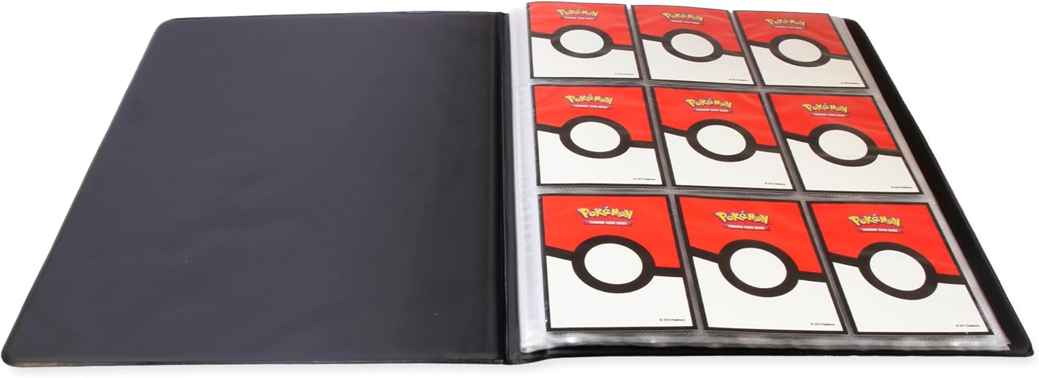 Ultra PRO - Scarlet & Violet: Destined Rivals 9-Pocket Portfolio für Pokémon | Sammelkarten- und Pokémon-Kartenbinder-Album zum Schutz von bis zu 126 Single-Loaded Karten | 252 doppelt geladene Karten