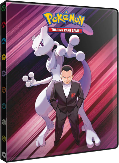 Ultra PRO - Scarlet & Violet: Destined Rivals 9-Pocket Portfolio für Pokémon | Sammelkarten- und Pokémon-Kartenbinder-Album zum Schutz von bis zu 126 Single-Loaded Karten | 252 doppelt geladene Karten