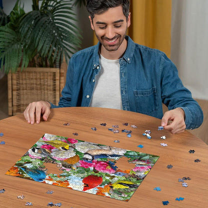 Ravensburger Garden Birds 500 Piece Jigsaw Puzzle for Adults and Kids Age 10 Years Up