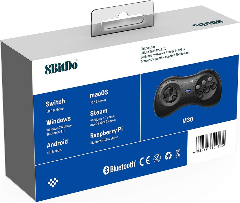 8BitDo M30 Bluetooth Wireless Gamepad (Nintendo Switch//)