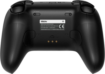 8Bitdo Ultimate 2 Wireless Controller for Windows & Android, Gaming Controller with TMR Joysticks, Switchable Hall Effect/Tactile Triggers, Motion Control, RGB Fire Ring, 8Speed Wireless Tech, Black