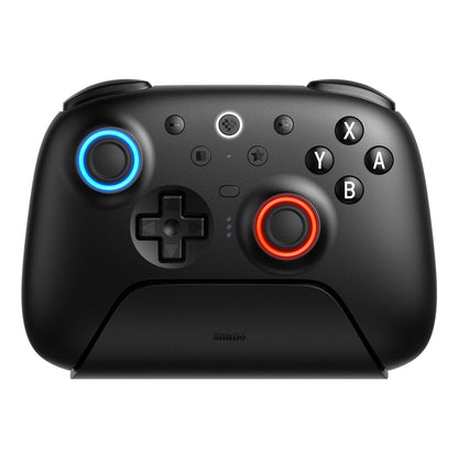 8Bitdo Ultimate 2 Bluetooth Controller for Switch, Switch 2 & Windows PC, Switch Pro Controller with TMR Joysticks, Switchable Hall Effect/Tactile Triggers, Vibration and Motion Control, RGB, Black