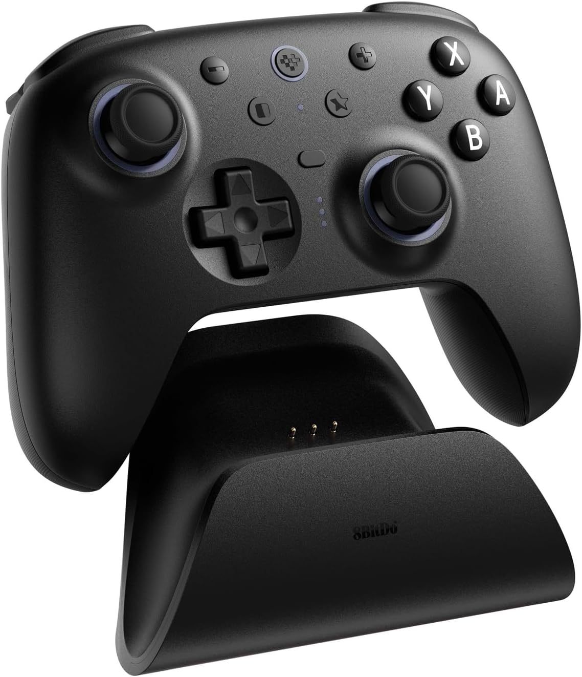 8Bitdo Ultimate 2 Bluetooth Controller for Switch, Switch 2 & Windows PC, Switch Pro Controller with TMR Joysticks, Switchable Hall Effect/Tactile Triggers, Vibration and Motion Control, RGB, Black