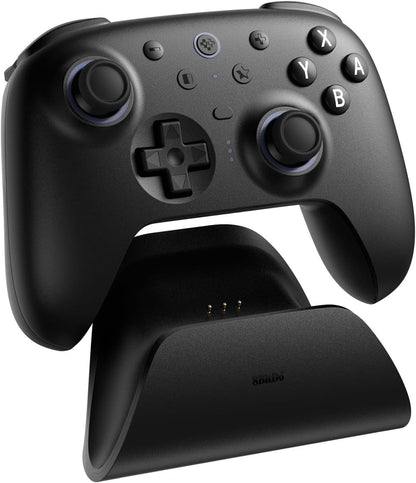 8Bitdo Ultimate 2 Bluetooth Controller for Switch, Switch 2 & Windows PC, Switch Pro Controller with TMR Joysticks, Switchable Hall Effect/Tactile Triggers, Vibration and Motion Control, RGB, Black