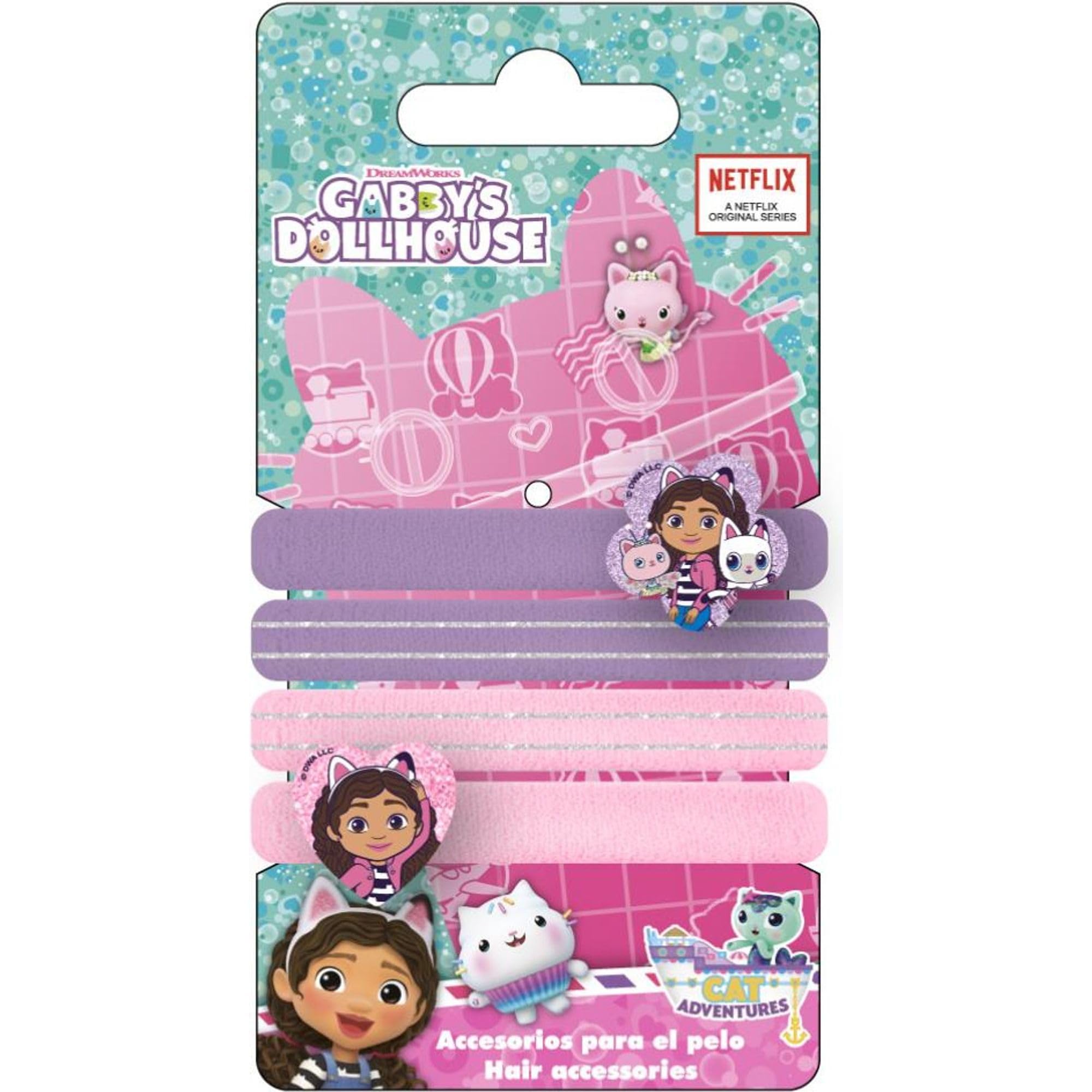 Cerda Beauty Netflix: Gabby’S Dollhouse - Hair Accessories  (4Pcs) (2500003449)
