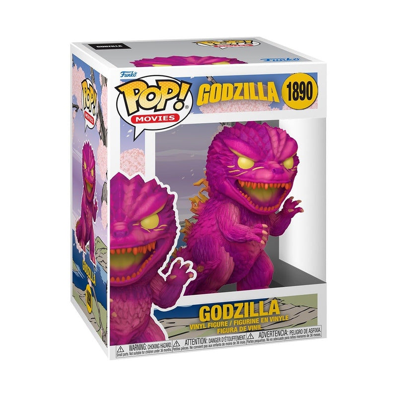 Funko Pop Premium! Movies: Godzilla - Retro Futurism Pink Godzilla - Collectable Vinyl Figure - Gift Idea - Official Merchandise - Toys for Kids & Adults - Model Figure for Collectors and Display