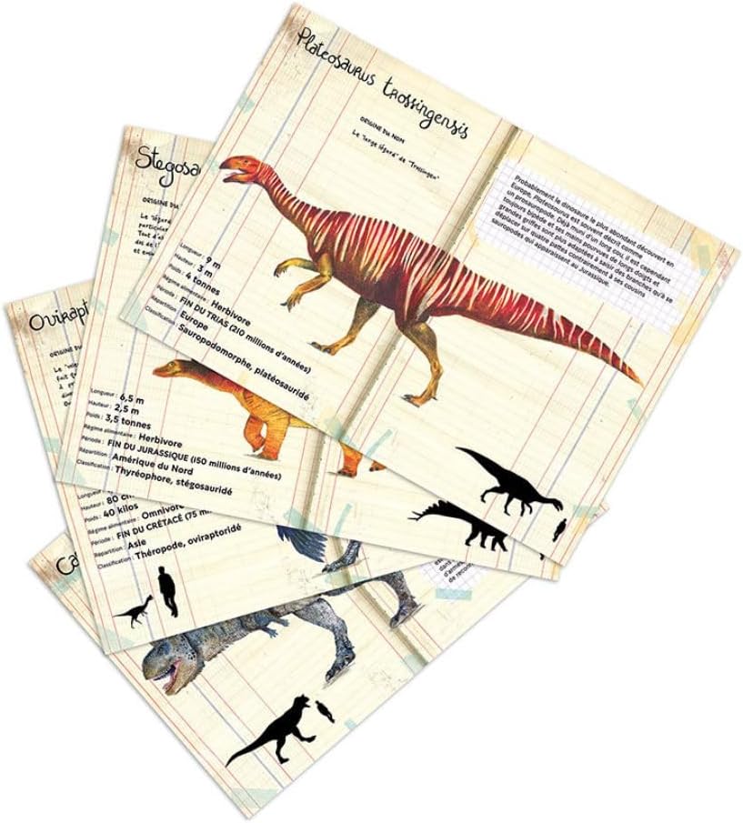 Vilac - Dinosaurus puzzel 500 stukjes Museum, 9625, meerkleurig