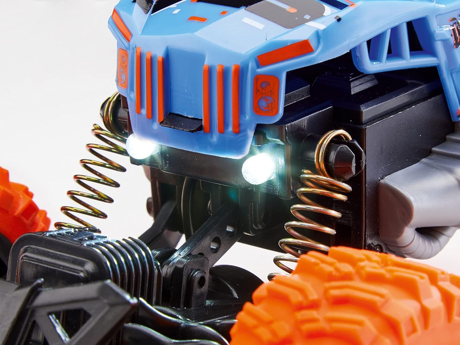 Revell Control Car Destroyer XS, schaal 1:18, perfect voor binnen- en buitenavonturen, 2,4 GHz afstandsbediening, led-koplamp voor nachtritten, ideaal cadeau voor RC-fans vanaf 8 jaar