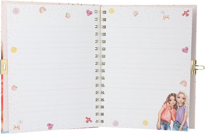 Topmodel dagboek met slot en armband