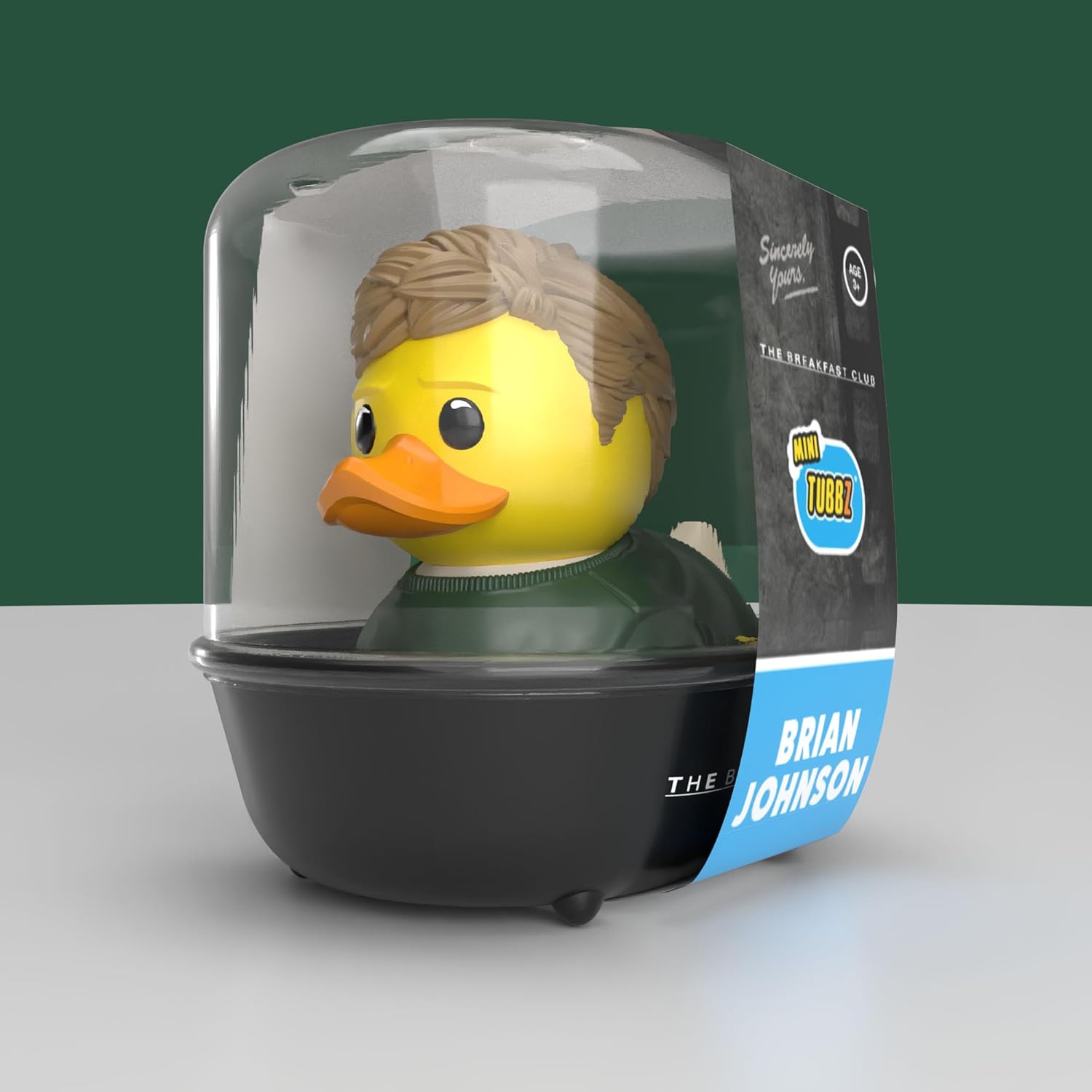 TUBBZ Mini: The Breakfast Club - Brian Johnson The Brain Cosplaying Rubber Duck Vinyl Figuur