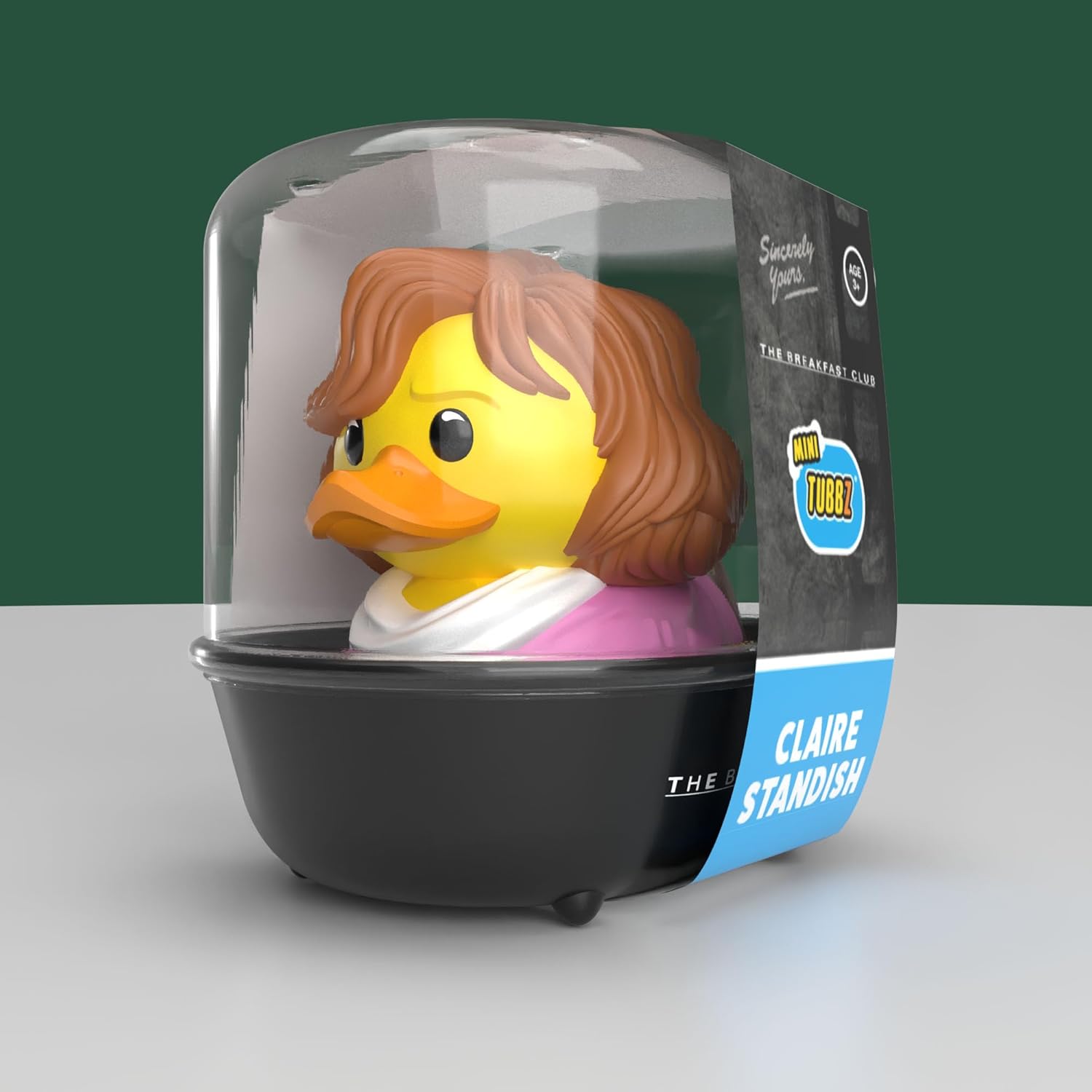 TUBBZ Mini: The Breakfast Club - Claire Standish The Princess Cosplaying Rubber Duck Vinyl Figuur