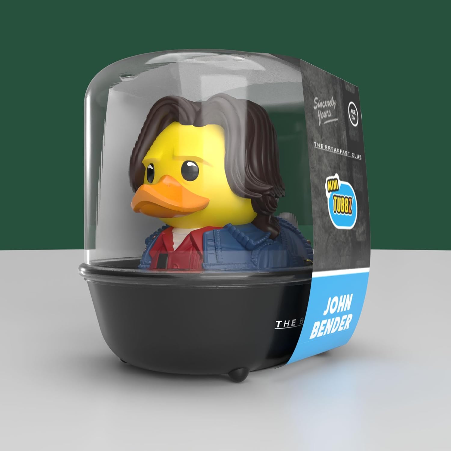 TUBBZ Mini: The Breakfast Club - John Bender The Criminal Cosplaying Rubber Duck Vinyl Figuur