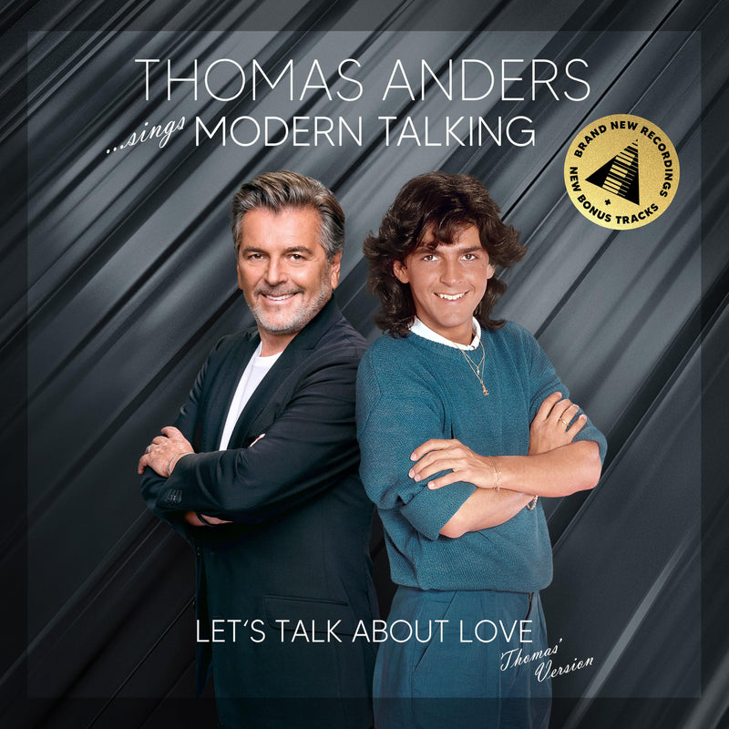 ... SINGS MODERN TALKING:  LET`S TALK ABO