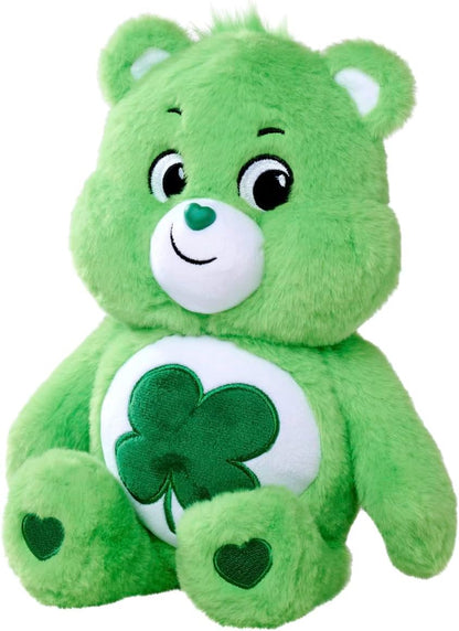 Simba 6305878003 - Glücksbärchi, Glücksbärchi, 35cm, Care Bears Plüschfigur, grün