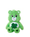 Simba 6305878003 - Glücksbärchi, Glücksbärchi, 35cm, Care Bears Plüschfigur, grün