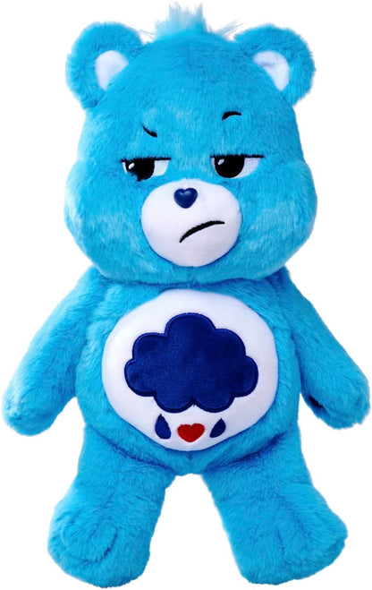 Simba 6305878004 - Glücksbärchi, Brummbärchi, 35cm, Care Bears Plüschfigur, blau