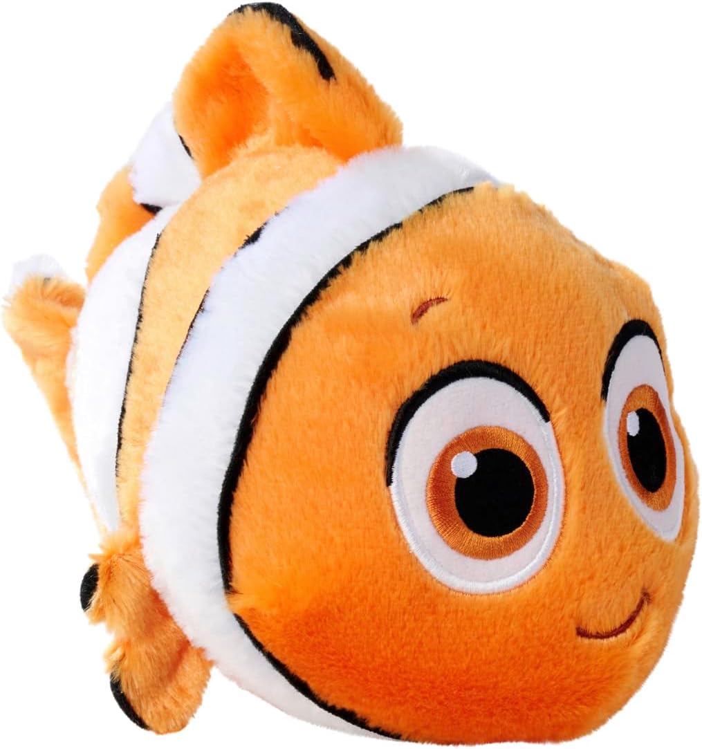 Disney Pixar Flufflets Nemo, 25cm Plüschfigur, für Kinder ab den ersten Lebensmonaten geeignet