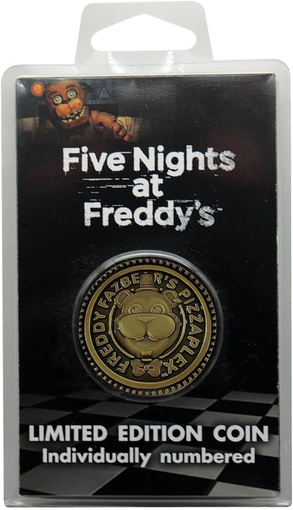 Five Nights at Freddy's Limited Edition One Faz Collectible Metal Token