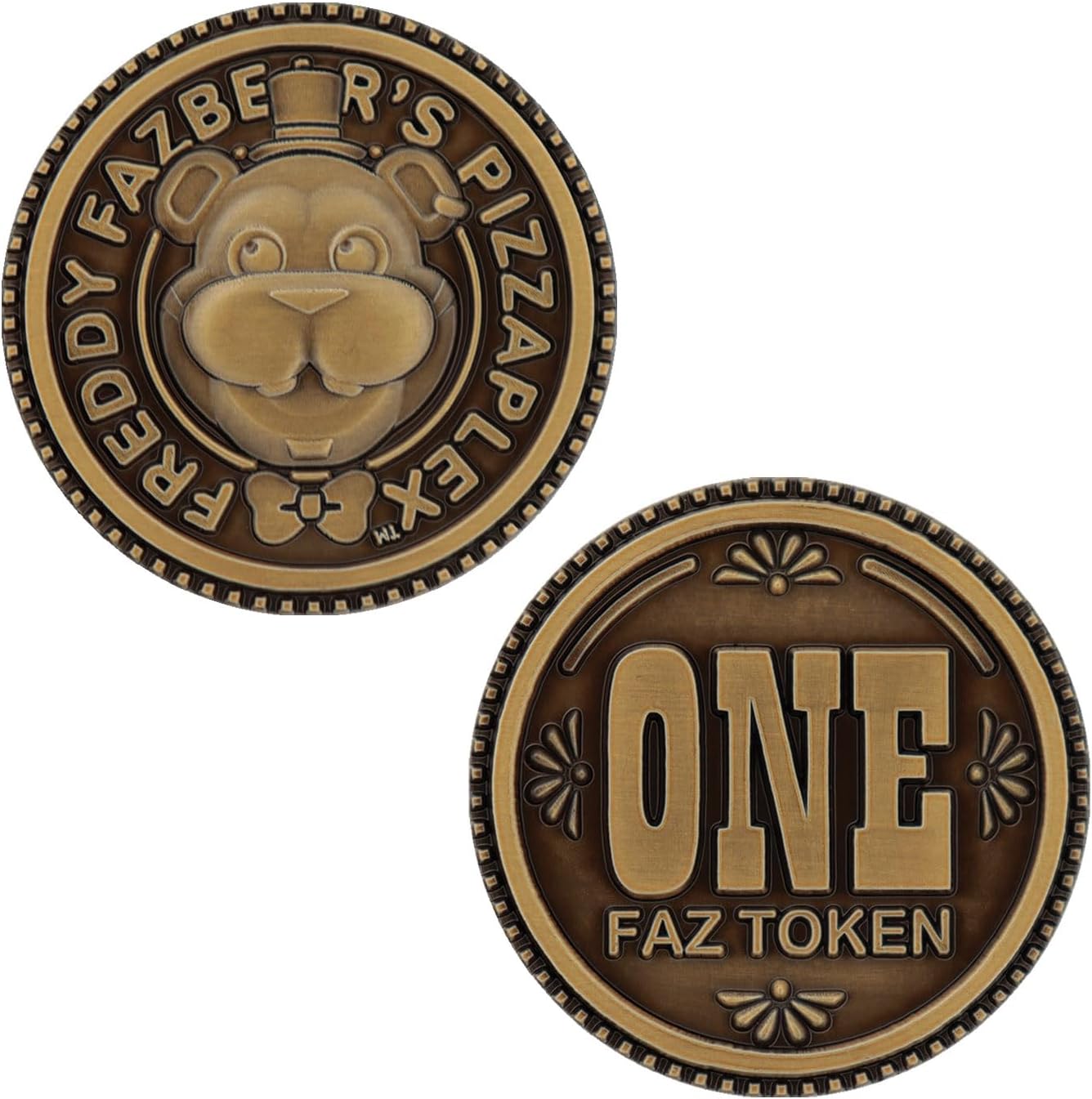 Five Nights at Freddy's Limited Edition One Faz Collectible Metal Token