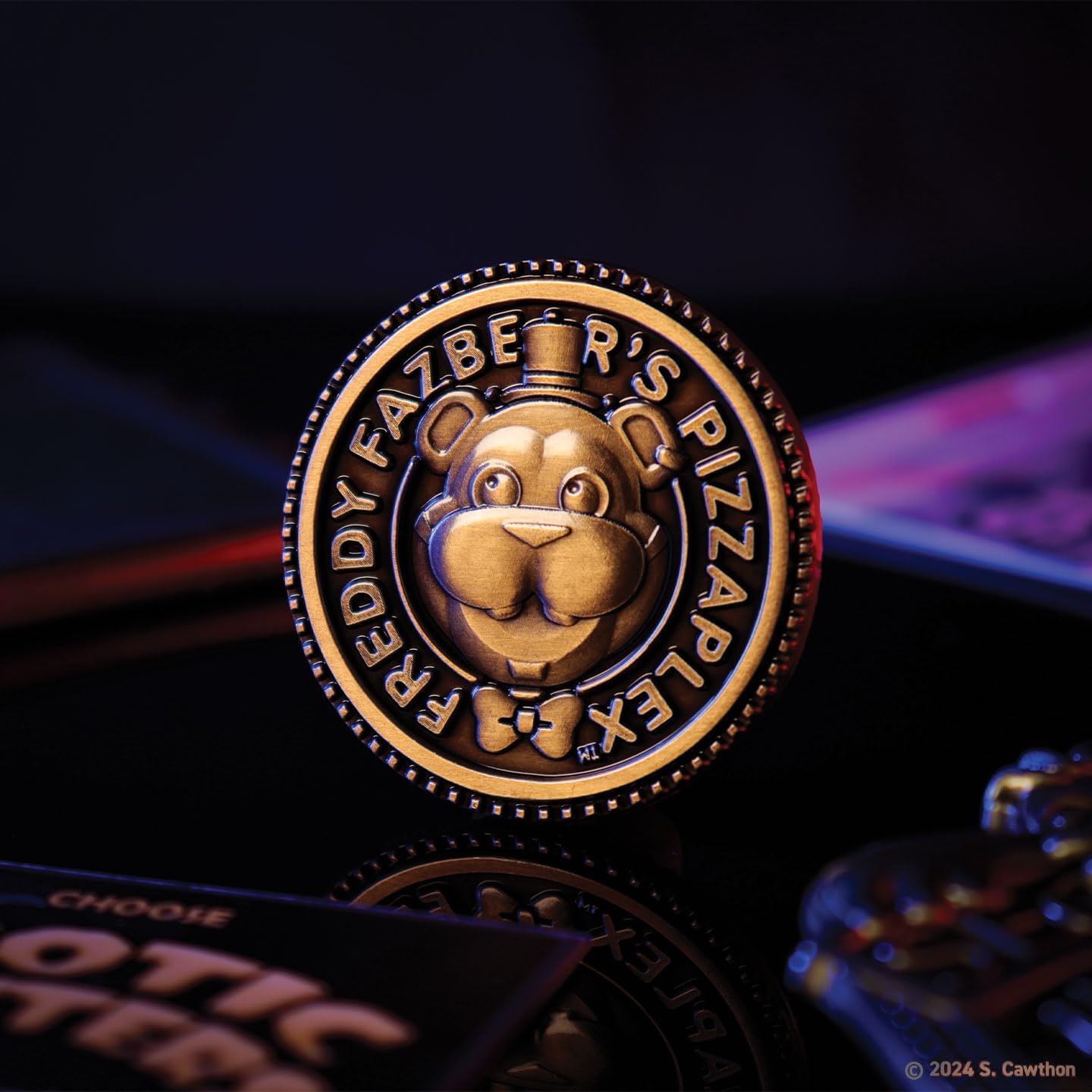 Five Nights at Freddy's Limited Edition One Faz Collectible Metal Token