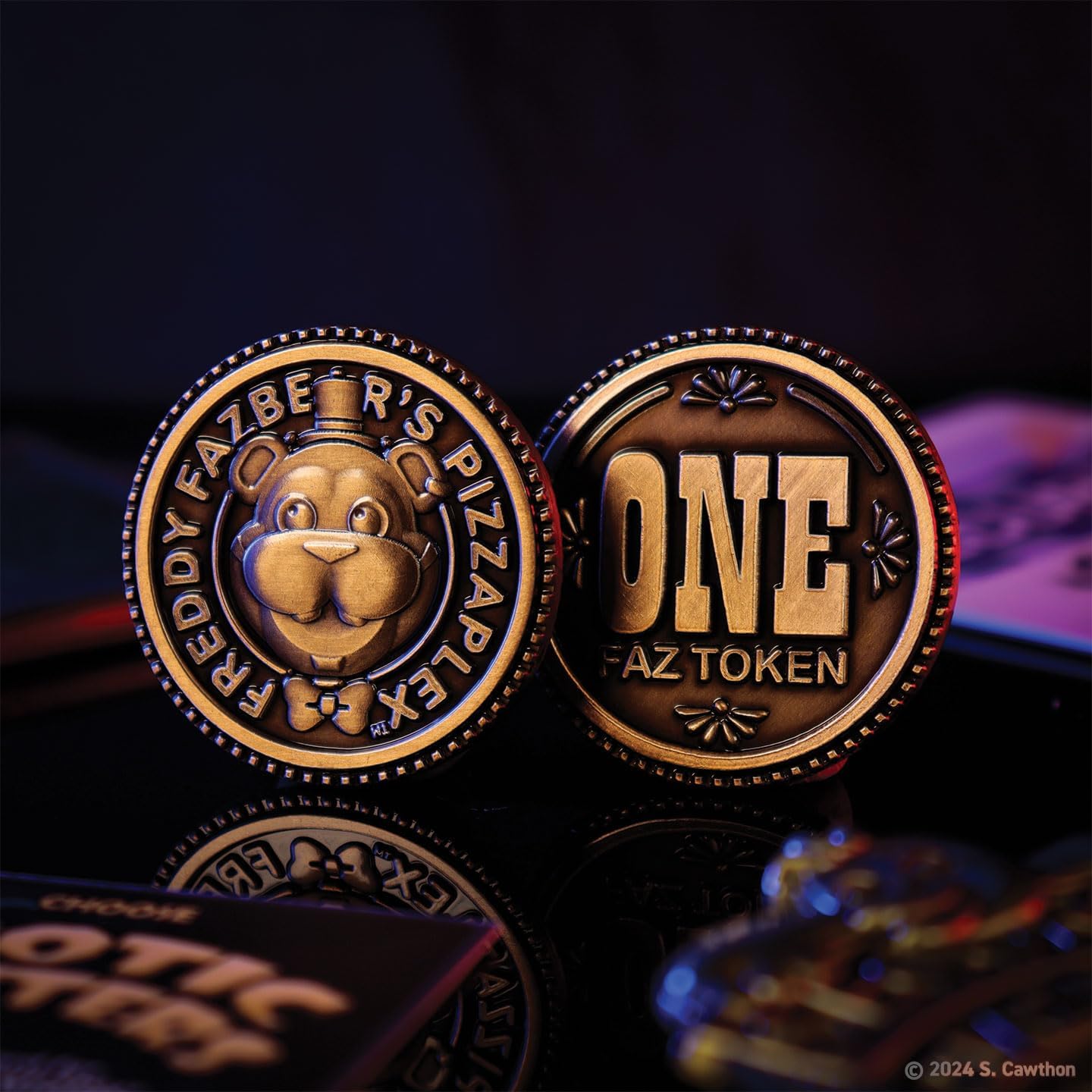 Five Nights at Freddy's Limited Edition One Faz Collectible Metal Token