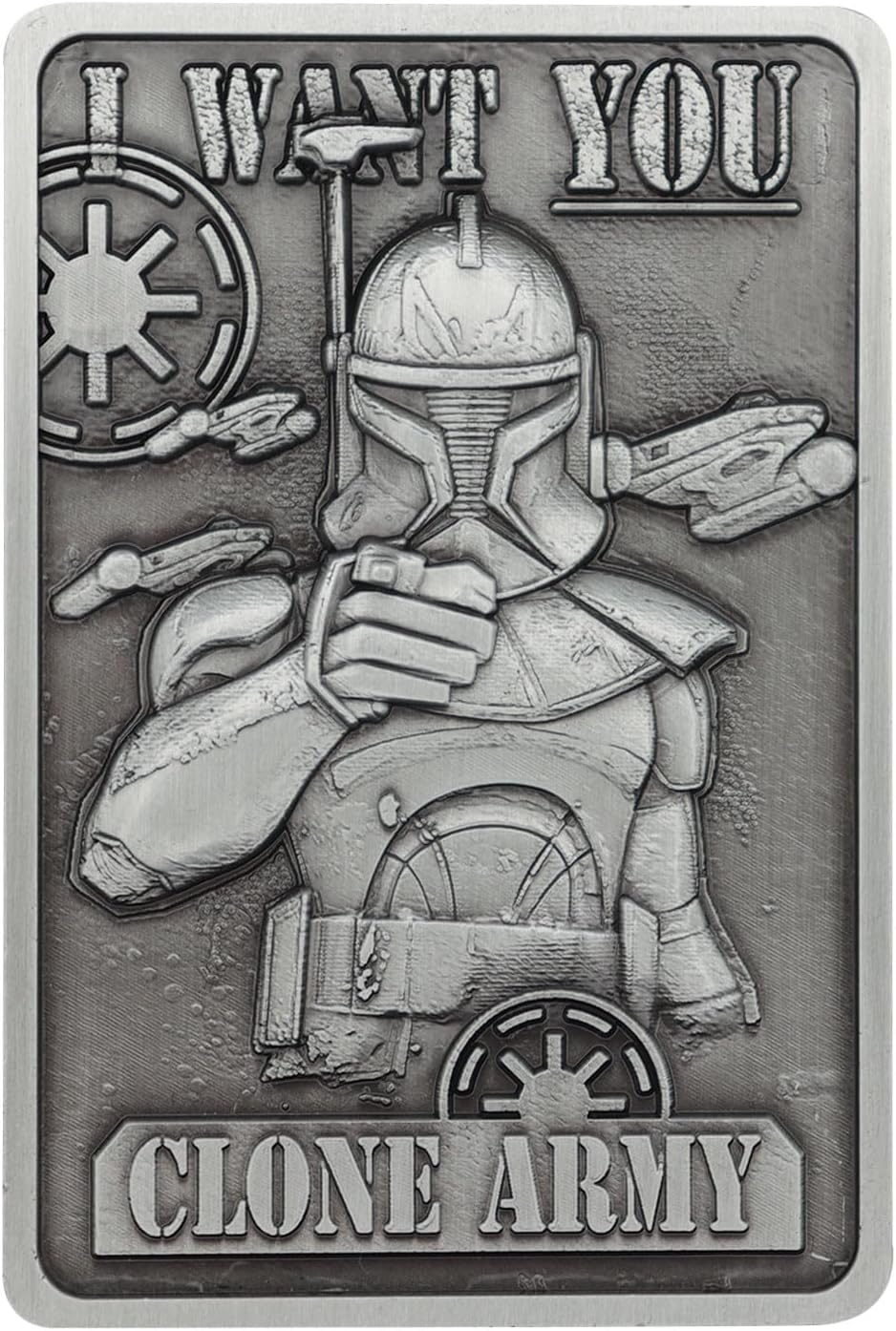 FaNaTtik Star Wars: The Clone Wars Captain Rex Collectible Metal Ingot