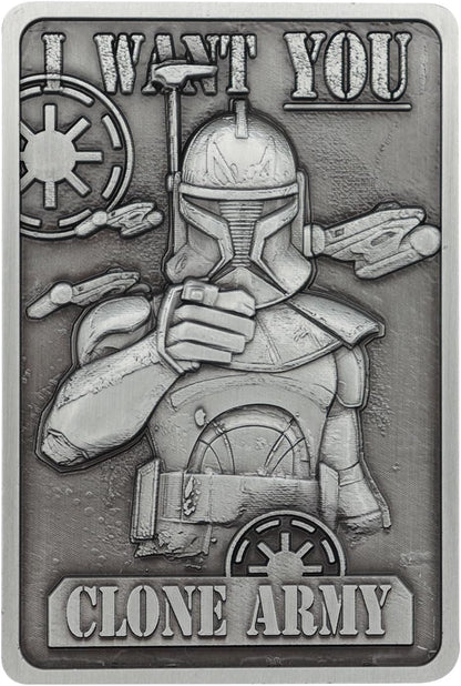 FaNaTtik Star Wars: The Clone Wars Captain Rex Collectible Metal Ingot