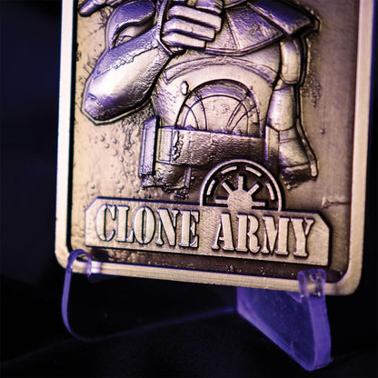 FaNaTtik Star Wars: The Clone Wars Captain Rex Collectible Metal Ingot