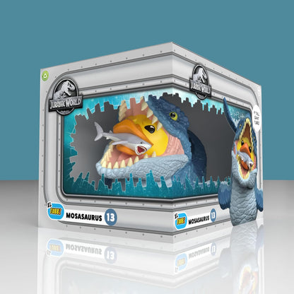 TUBBZ XL: Jurassic Park - Mosasaurus Riesige Cosplay-Gummiente Sammelfigur